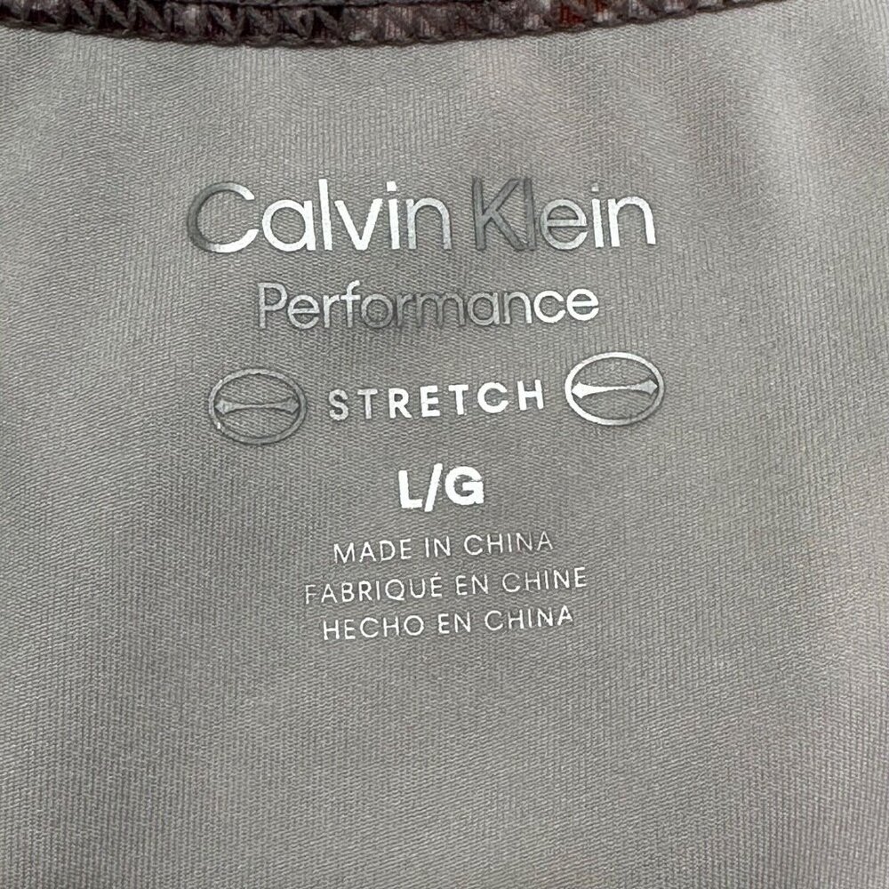 Calvin Klein Womens Size L Performance Print‎ Racerback Cropped Tank Top NWT - Picture 5 of 7